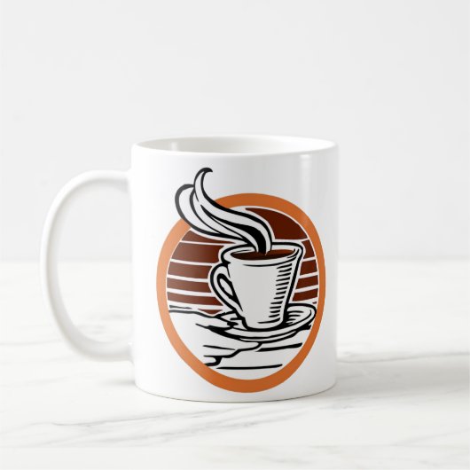 Kaffeelogo Kaffeetasse (Links)
