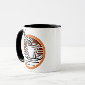 Kaffeelogo Tasse (Vorderseite Links)