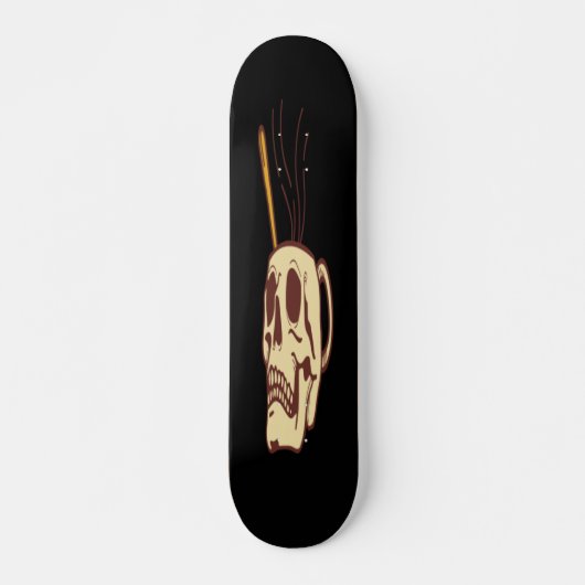 Kaffeelöwe Skateboard (Vorne)