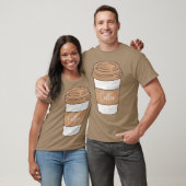 Kaffeemädchen T-Shirt (Unisex)