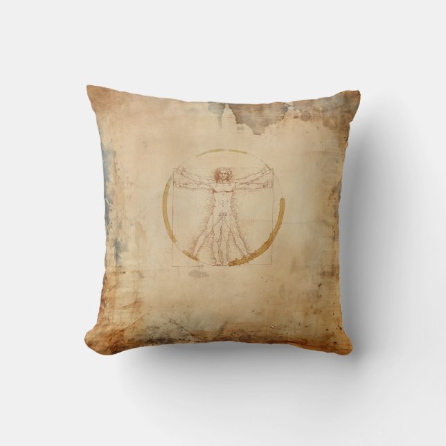 Kaffeemann Kissen (Vorderseite)