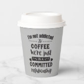 Kaffeemarke Pappbecher (Vorderseite)