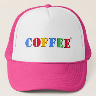 Kaffeemarken-LKW-Fahrerhut Truckerkappe
