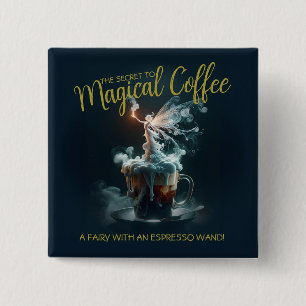 Kaffeemaschine Abzeichen Button