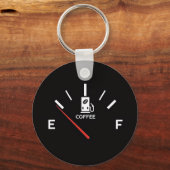 Kaffeemaschine - Akryllischer Schlüsselanhänger (Rückseite)