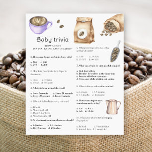 Kaffeemaschine - Baby Trivia Game