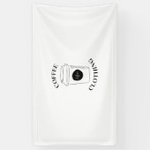Kaffeemaschine Banner (Vertikal)