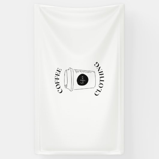 Kaffeemaschine Banner (Vertikal)