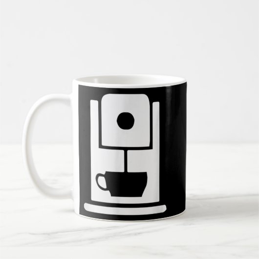 Kaffeemaschine Cafe Arbeiter einheitlich Kaffeetasse (Links)
