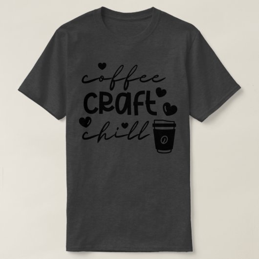 Kaffeemaschine Chill 4 T-Shirt (Design vorne)