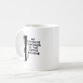 Kaffeemaschine Co-Arbeiter Funny Mug Kaffeetasse (Vorderseite Links)