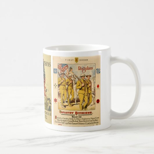 Kaffeemaschine der Armee Kaffeetasse (Rechts)