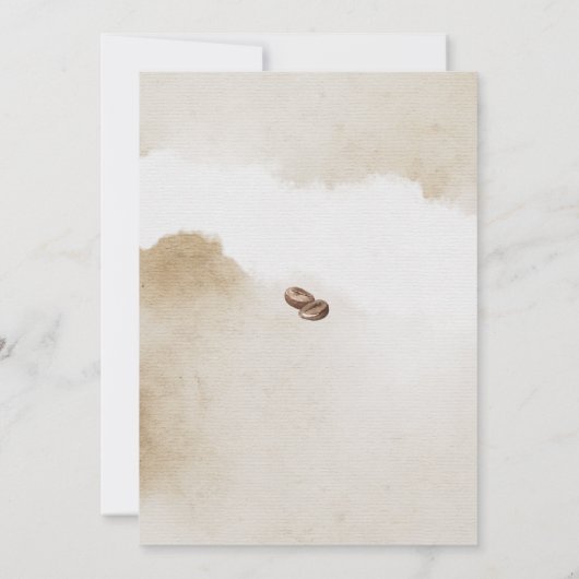 Kaffeemaschine Einladung (Rückseite)