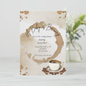 Kaffeemaschine Einladung (Stehend Vorderseite)