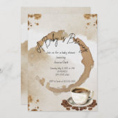 Kaffeemaschine Einladung (Vorne/Hinten)