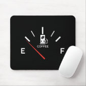 Kaffeemaschine - Energiebereich leer Mousepad (Mit Mouse)