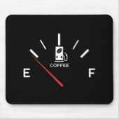 Kaffeemaschine - Energiebereich leer Mousepad (Vorne)