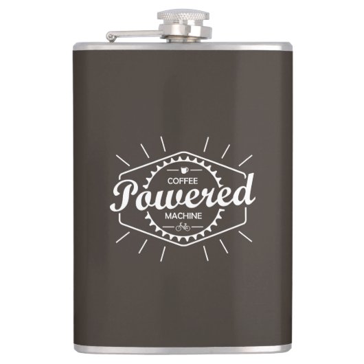 Kaffeemaschine Flachmann (Vorderseite)