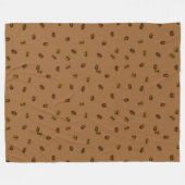 Kaffeemaschine Fleecedecke (Vorderseite (Horizontal))