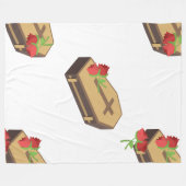 Kaffeemaschine Fleecedecke (Vorderseite (Horizontal))