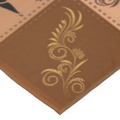 Kaffeemaschine. Flickwerk Tischdecke (Schrägansicht)