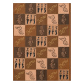 Kaffeemaschine. Flickwerk Tischdecke (Vorderseite)