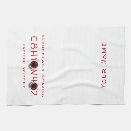 Kaffeemaschine Formel Geschirrtuch (Horizontal)