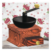 Kaffeemaschine Fotodruck (Vorne)