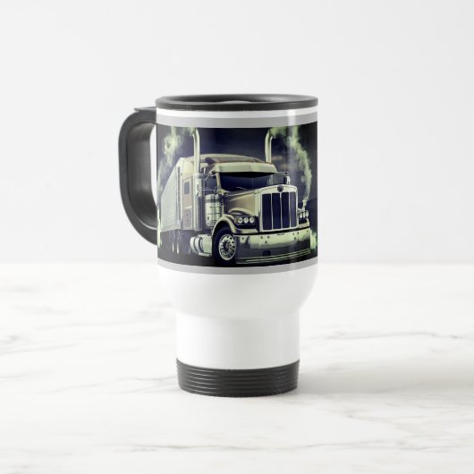 Kaffeemaschine für die Lkw-Fahrer Pro Reisebecher (Vorderseite Links)
