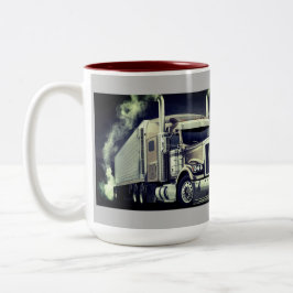 Kaffeemaschine für die Lkw-Fahrer Pro Zweifarbige Tasse