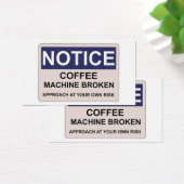 Kaffeemaschine gebrochen Spaß (Schreibtisch)