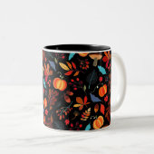 Kaffeemaschine im Herbst - Tasse wählen (VorderseiteRechts)