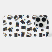 Kaffeemaschine iPhone Hülle (Rückseite (Horizontal))