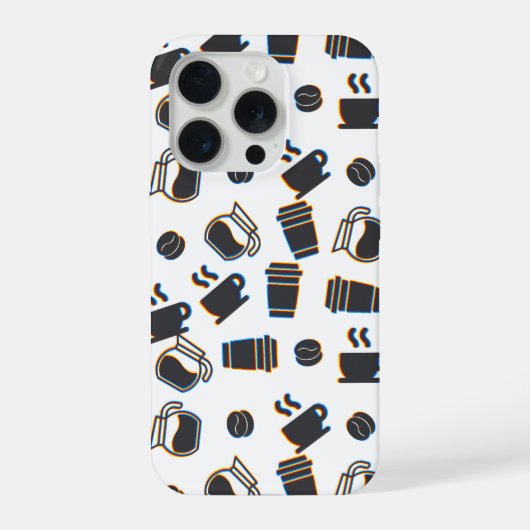 Kaffeemaschine iPhone Hülle (Rückseite)