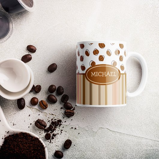 Kaffeemaschine Kaffeemuster Kaffeemaschine Tasse