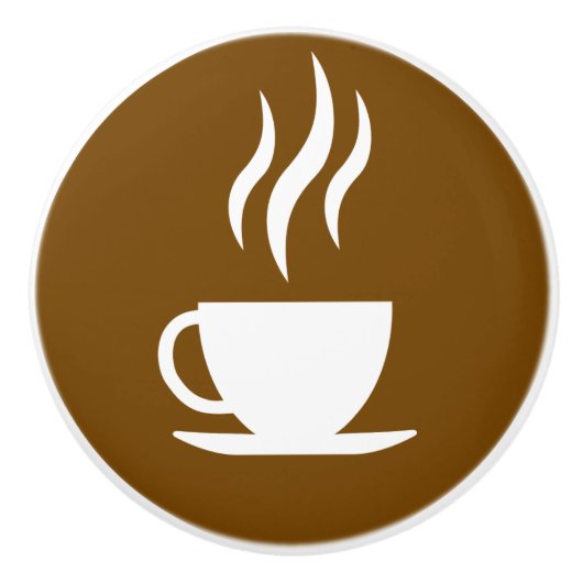 Kaffeemaschine Keramikknauf (Vorderseite)