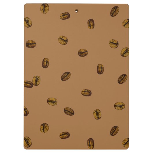 Kaffeemaschine Klemmbrett (Rückseite)