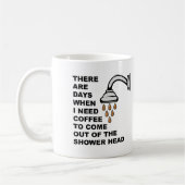 Kaffeemaschine Kopf Funny Mug oder Reisemugge Kaffeetasse (Links)