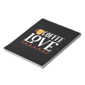 Kaffeemaschine Liebe Notizblock (Rotiert)