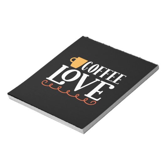 Kaffeemaschine Liebe Notizblock (Rotiert)