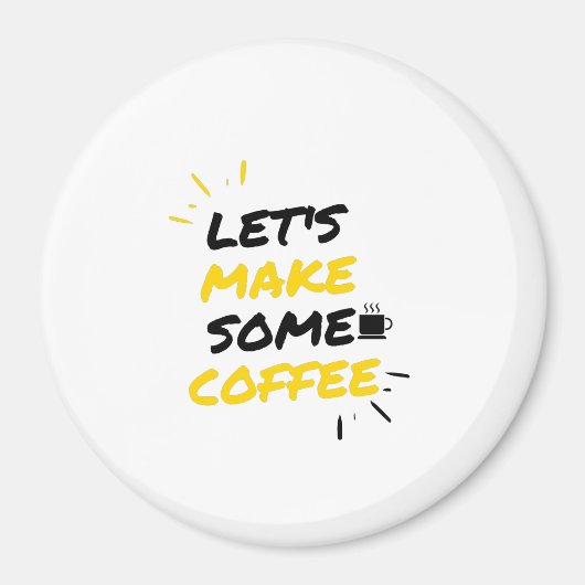 Kaffeemaschine Magnet (Vorne)