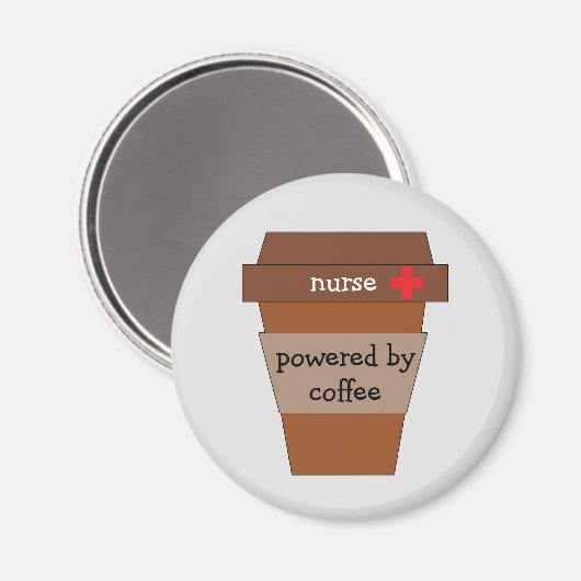 Kaffeemaschine Magnet (Vorderseite/Rückseite)