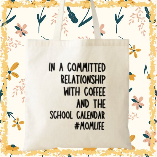 Kaffeemaschine Mama Funny Mother Day Gift Tragetasche