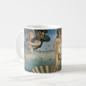 Kaffeemaschine mit Botticellis-Venus-Tasse Kaffeetasse (Vorderseite Links)