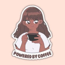 Kaffeemaschine, mit Kaffee gespeist