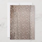 Kaffeemaschine mit kalter Baby-Dusche Einladung (Rückseite)