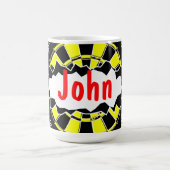 Kaffeemaschine mit personalisiertem Namen Tasse (Mittel)