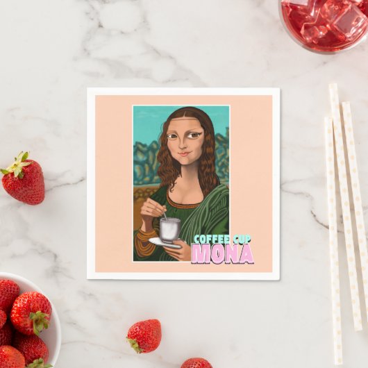 Kaffeemaschine Monte Art Serviette (Beispiel)