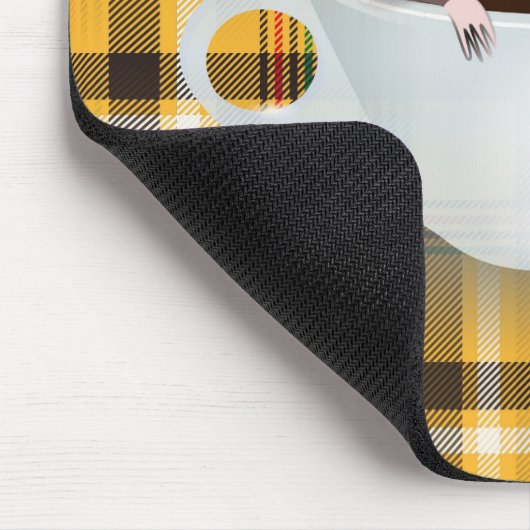 Kaffeemaschine Mousepad (Ecke)