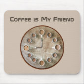 Kaffeemaschine Mousepad (Vorne)